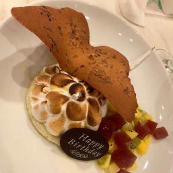 Mariposa - Birthday dessert - New American Near Me - Honolulu, Hawaii Mariposa - Birthday dessert - New American Near Me - Honolulu, Hawaii