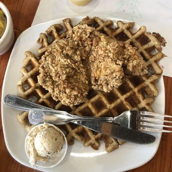 Dame's Chicken & Waffles - Vegan waffle & boneless chicken - Southern Near Me - Durham, North Carolina