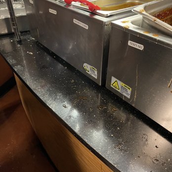 Hot Iron - Dirty unkempt food counters - Mongolian Near Me - Mill Creek, Washington Hot Iron - Dirty unkempt food counters - Mongolian Near Me - Mill Creek, Washington