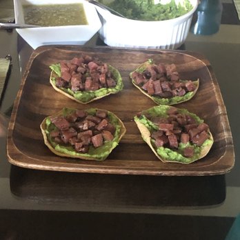 Kua Private Chef Service - Fresh tuna, guacamole, and salsa. - Personal Chefs Near Me