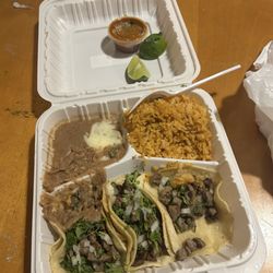 Tacos TACO PLATE Mexican style