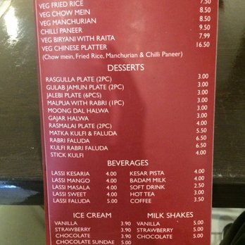 Bikaji Plaza - Menu - Indian Near Me - Tauranga, BOP