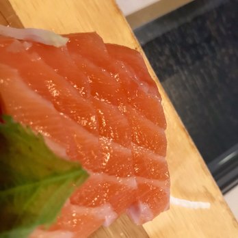 Sushi Monster - Salmon sashimi up close - Sushi Bars Near Me - Belmont, California Sushi Monster - Salmon sashimi up close - Sushi Bars Near Me - Belmont, California