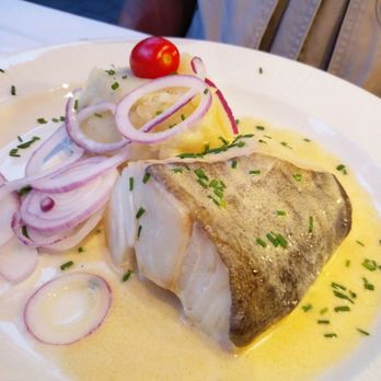 L'Huîtrière - Cod filet - 2nd course of 3 - Belgian Near Me - Brussels, BRU