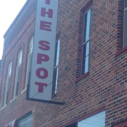 The Spot Tavern of Marengo - The sign outside