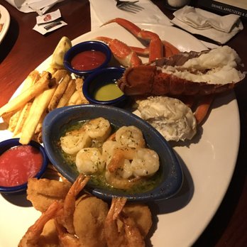 Red Lobster - This is the Ultimate Feast - we replaced the rice with fries. - Seafood Near Me - Mechanicsburg, Pennsylvania Red Lobster - This is the Ultimate Feast - we replaced the rice with fries. - Seafood Near Me - Mechanicsburg, Pennsylvania