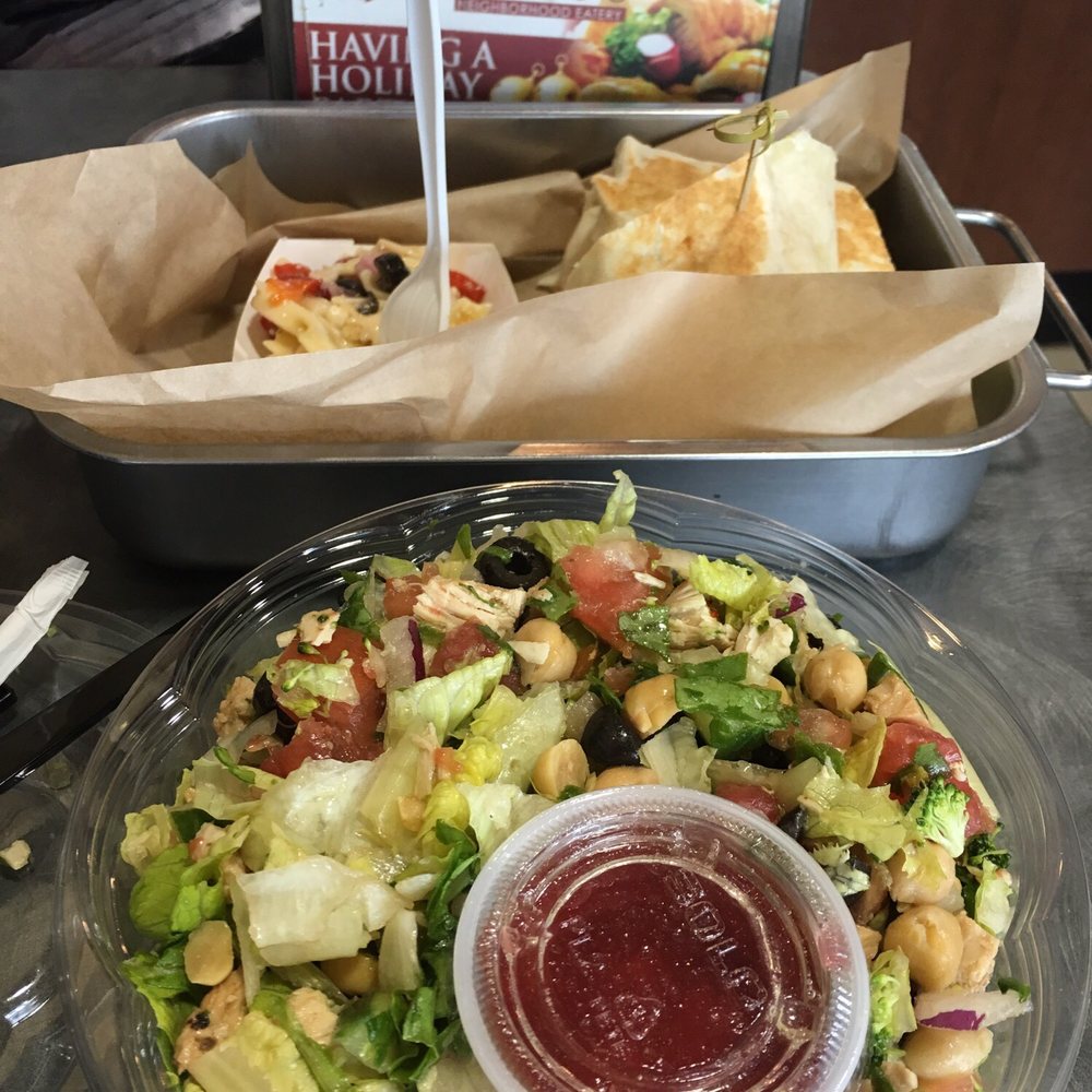 Pantano's Deli Plainview - Delicious salad from their salad bar and bf had the mezz wrap! - Italian Near Me - Plainview, New York Pantano's Deli Plainview - Delicious salad from their salad bar and bf had the mezz wrap! - Italian Near Me - Plainview, New York