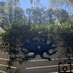 The Iron Fish Gallery - A crab sculpture