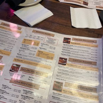 Texas Roadhouse - Menu - American Near Me - Henderson, Nevada