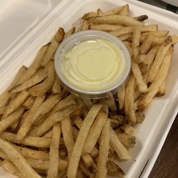 SOCIAL BIRD - Hand cut fries with aioli dipping sauce - Gastropubs Near Me - Lafayette, California