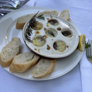 Rick's Chophouse - Escargot with baguettes - Seafood Near Me - McKinney, Texas