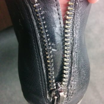 A Napoli Shoe Repair - After: new zipper - Shoe Repair Near Me - Cerritos, California A Napoli Shoe Repair - After: new zipper - Shoe Repair Near Me - Cerritos, California