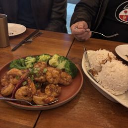 Superstar Shrimp and coconut rice