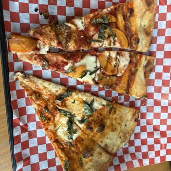 Cals Own Pizzeria - Vodka Sauce Margarita, and the Slice of the day, Apricot Margarita. - Pizza Near Me - Hood River, Oregon Cals Own Pizzeria - Vodka Sauce Margarita, and the Slice of the day, Apricot Margarita. - Pizza Near Me - Hood River, Oregon