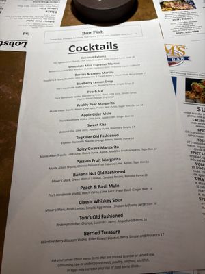 Menu photo 1 Tom's Oyster Bar Royal Oak, MI