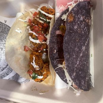 Tacoparty - Hot Fried Chicken Taco and Crispy Shell Carnita Taco - Tacos Near Me - Grand Junction, Colorado