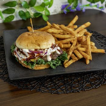 Zaffron Kitchen - Zaffron Burger meal - Mediterranean Near Me - Latham, New York