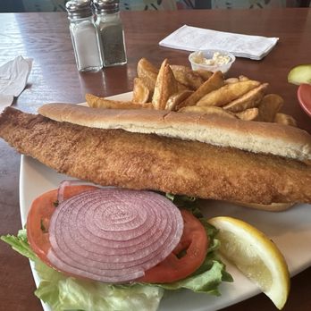 Tops American Grill, Bakery & Bar - Just fried haddock is made directly on the premises and it is wonderful!! - Diners Near Me - Schenectady, New York Tops American Grill, Bakery & Bar - Just fried haddock is made directly on the premises and it is wonderful!! - Diners Near Me - Schenectady, New York
