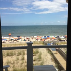 Via Sophia By The Sea - 5PM from the balcony of our room at the Ocean Suites in Bethany Beach