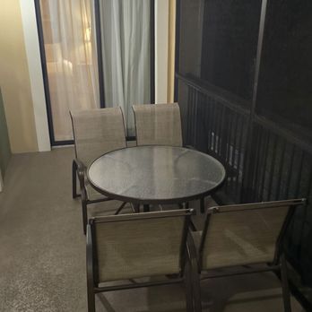 The Berkley, Orlando - Patio with netting to prevent bugs from getting in, accessible from both king bedrooms and the living room - Resorts Near Me - Kissimmee, Florida The Berkley, Orlando - Patio with netting to prevent bugs from getting in, accessible from both king bedrooms and the living room - Resorts Near Me - Kissimmee, Florida