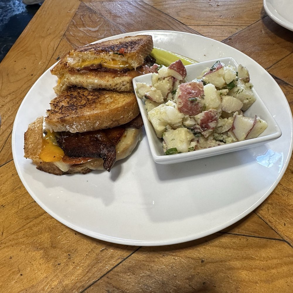 Luci's Marketplace - Chipotle, bacon tomato cheese sandwich with potato salad was all right - Cafes Near Me - Phoenix, Arizona Luci's Marketplace - Chipotle, bacon tomato cheese sandwich with potato salad was all right - Cafes Near Me - Phoenix, Arizona
