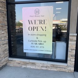 Han's New location! Check it out.