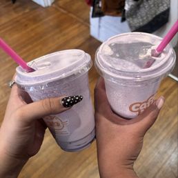 Our (nearly) finished Ube Lava's, the best!!