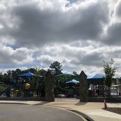 Hoover RV Park - Explore playground and splash pad (restrooms on-site)