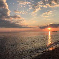 Sandy's at Plymouth Beach - Sunset at Sandy's!
