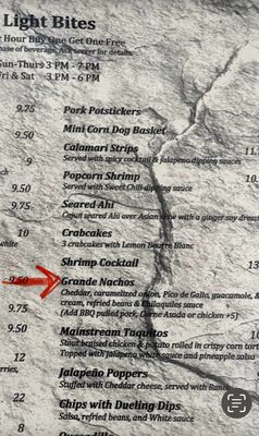 Menu photo 3 Mainstream Bar & Grill Carlsbad, CA Menu photo 3 Mainstream Bar & Grill Carlsbad, CA