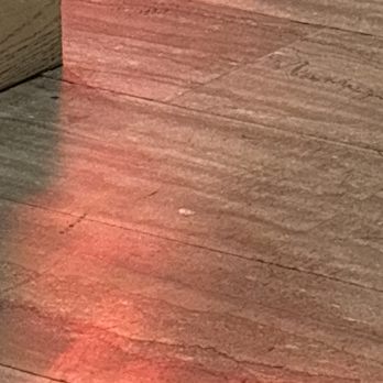 Wilma's - the piece of plastic on the floor after the server threw it - Seafood Near Me - Wilmington, Delaware