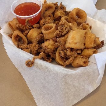 I Got Your Crabs - Fried calamari with sweet chili dipping sauce - Seafood Near Me - Kitty Hawk, North Carolina I Got Your Crabs - Fried calamari with sweet chili dipping sauce - Seafood Near Me - Kitty Hawk, North Carolina