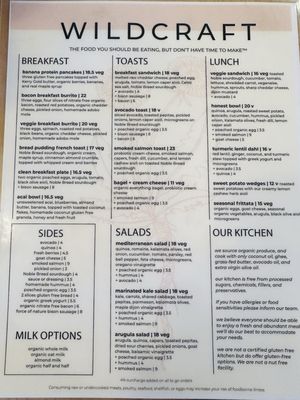 Menu photo 2 Wildcraft Kitchen Sedona, AZ Menu photo 2 Wildcraft Kitchen Sedona, AZ