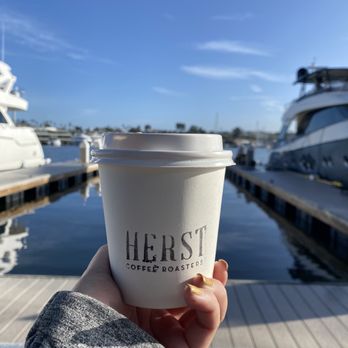 Herst Coffee Roasters - Vanilla Latte with Oat Milk - Coffee Roasteries Near Me - Newport Beach, California Herst Coffee Roasters - Vanilla Latte with Oat Milk - Coffee Roasteries Near Me - Newport Beach, California