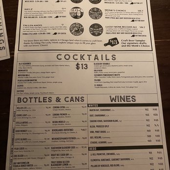 Lucky Monk - Menu - American Near Me - Barrington, Illinois Lucky Monk - Menu - American Near Me - Barrington, Illinois