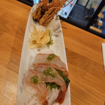 Kusshi - Ama ebi (sweet shrimp) - Sushi Bars Near Me - Vienna, Virginia Kusshi - Ama ebi (sweet shrimp) - Sushi Bars Near Me - Vienna, Virginia