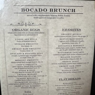 Menu photo 5 Bocado Cafe New York, NY