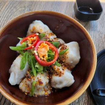 Dumpling Time - Berkeley - Chili pork dumplings - Chinese Near Me - Berkeley, California Dumpling Time - Berkeley - Chili pork dumplings - Chinese Near Me - Berkeley, California