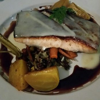 Seared - Salmon - Steakhouses Near Me - Albuquerque, New Mexico Seared - Salmon - Steakhouses Near Me - Albuquerque, New Mexico