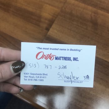 Ortho Mattress - Furniture Stores Near Me - Van Nuys, California Ortho Mattress - Furniture Stores Near Me - Van Nuys, California