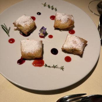 BCN Taste & Tradition - Crispy Phyllo Dough, Cataln Vanilla Brle and Aged Rum Raisins - Catalan Near Me - Houston, Texas
