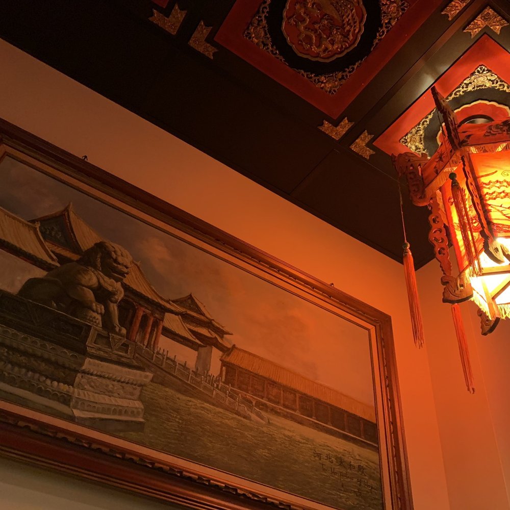 New China Palace - a lantern hanging from the ceiling - Chinese Near Me - Oak Ridge, Tennessee