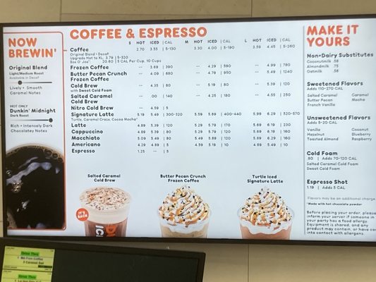 Menu photo 1 Dunkin' Fort Polk South, LA