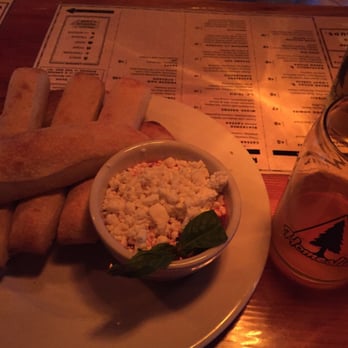 Homeslice - Goat cheese Marinara dip!! If the breadsticks run out, save for the pizza crust - Pizza Near Me - Chicago, Illinois