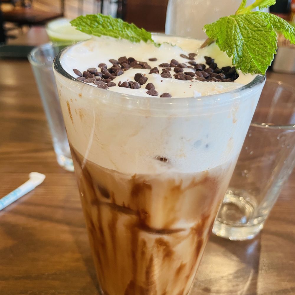 First Watch - Mint Mocha Iced Coffee - Breakfast & Brunch Near Me - Tampa, Florida
