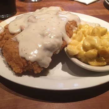 Cheddar's Scratch Kitchen - The Chicken Fried Steak, Mac & Cheese, and mashed potatoes. - Comfort Food Near Me - Tucson, Arizona