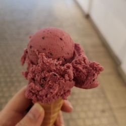 Eiscafé San Remo - Heidelbeer Eis