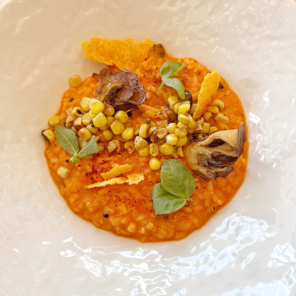 Le Jardinier - Carolina golden Risotto - French Near Me - Houston, Texas Le Jardinier - Carolina golden Risotto - French Near Me - Houston, Texas
