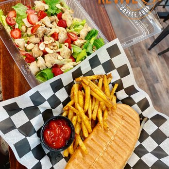 Revive Coffee Shop - Panini or salad? - Coffee Roasteries Near Me - Eagle Pass, Texas Revive Coffee Shop - Panini or salad? - Coffee Roasteries Near Me - Eagle Pass, Texas