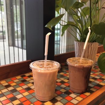 Voxx Coffee - Iced chai and iced mocha to go (both 12 oz) - Sandwiches Near Me - Seattle, Washington